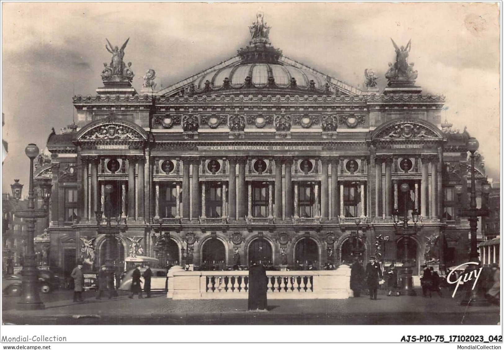 AJSP10-75-0933 - PARIS ET SES MERVEILLES - Théâtre De L'opéra - Onderwijs, Scholen En Universiteiten