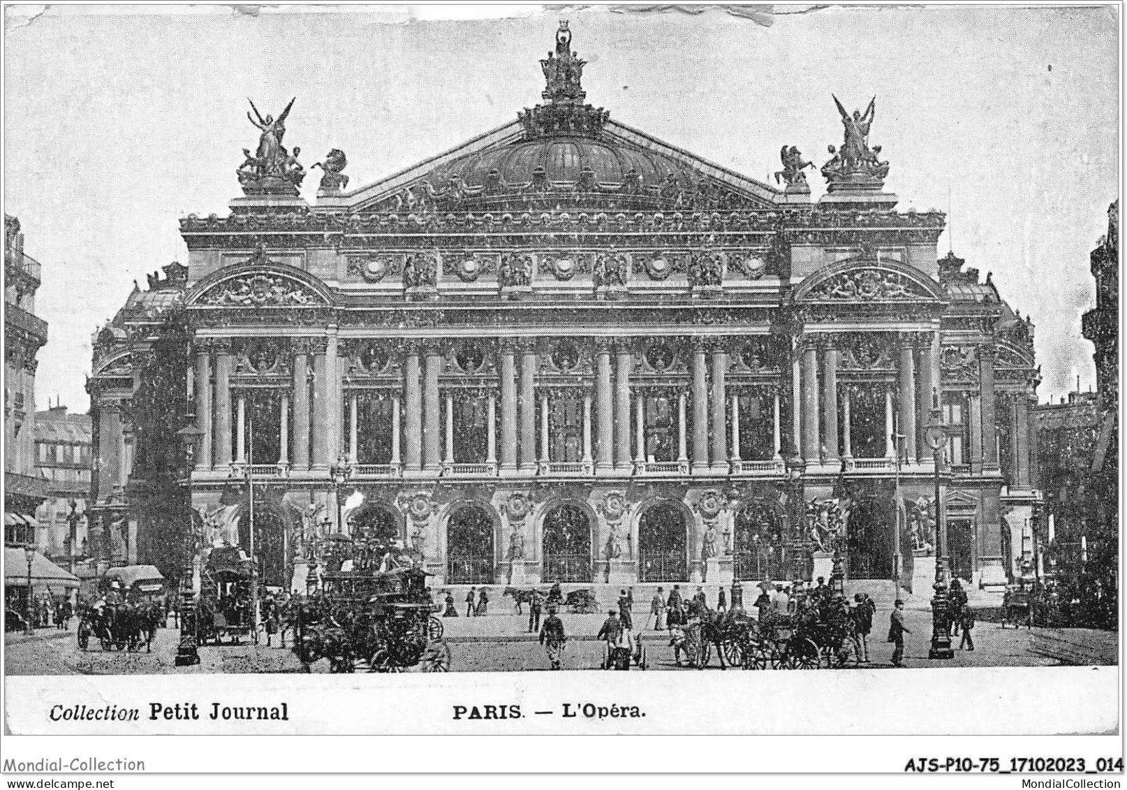 AJSP10-75-0919 - PARIS - L'opéra  - Enseignement, Ecoles Et Universités