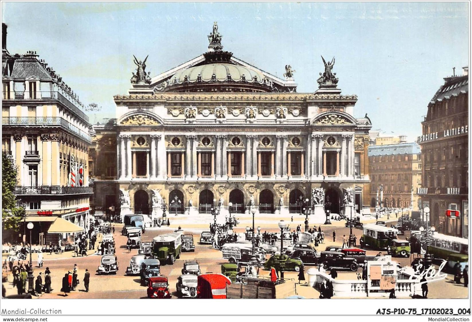 AJSP10-75-0914 - PARIS - La Place De L'opéra - Plätze