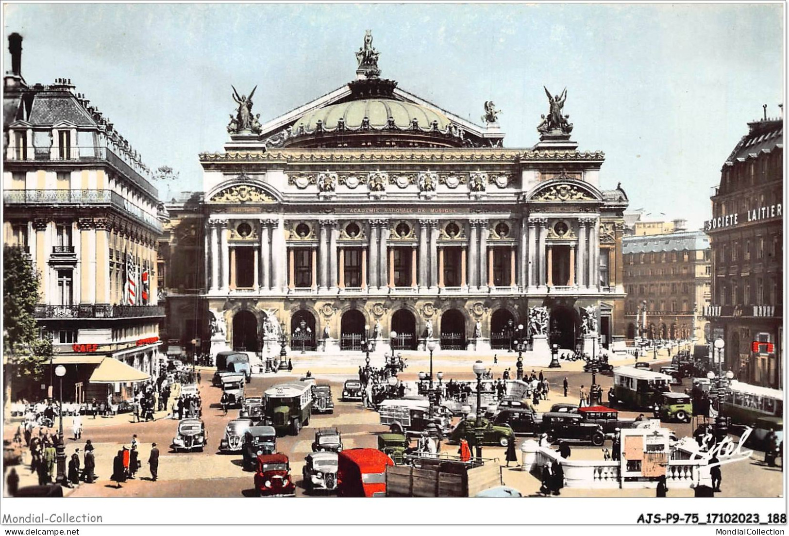 AJSP9-75-0905 - PARIS - La Place De L'opéra - Plätze