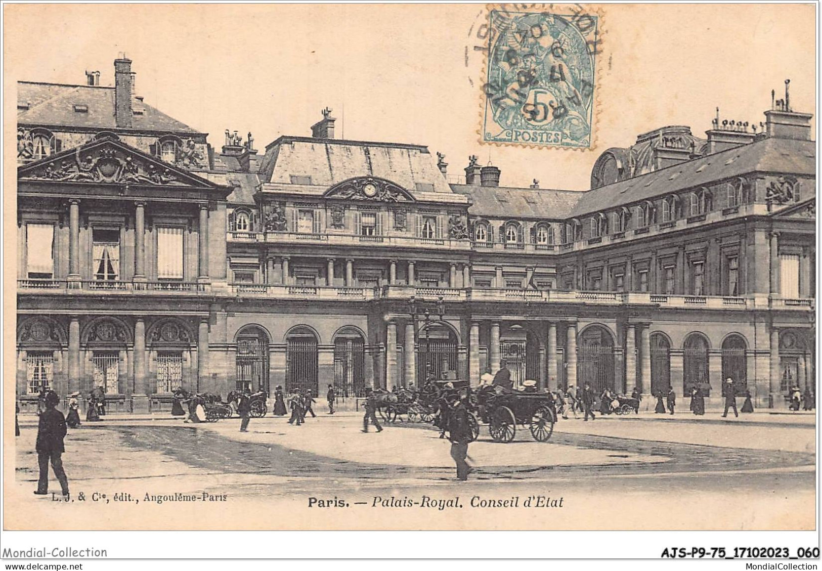 AJSP9-75-0841 - PARIS - Palais-royal - Conseil D'état - Other Monuments