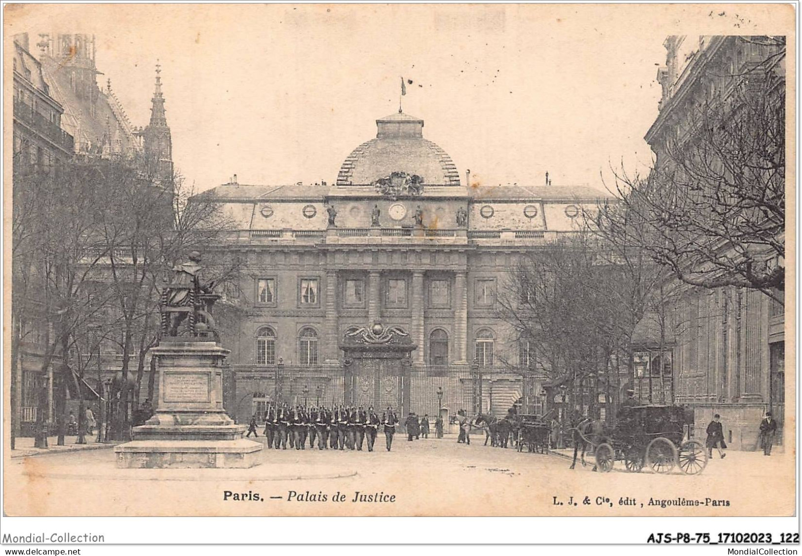 AJSP8-75-0771 - PARIS - Palais De Justice - Andere Monumenten, Gebouwen