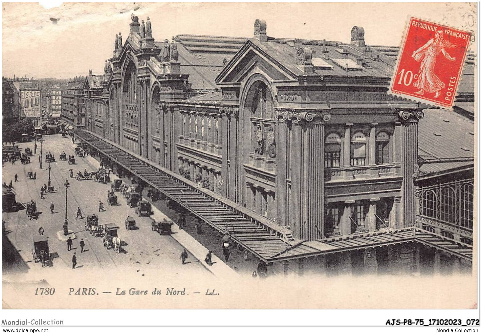 AJSP8-75-0746 - PARIS - La Gare Du Nord - Metro, Stations