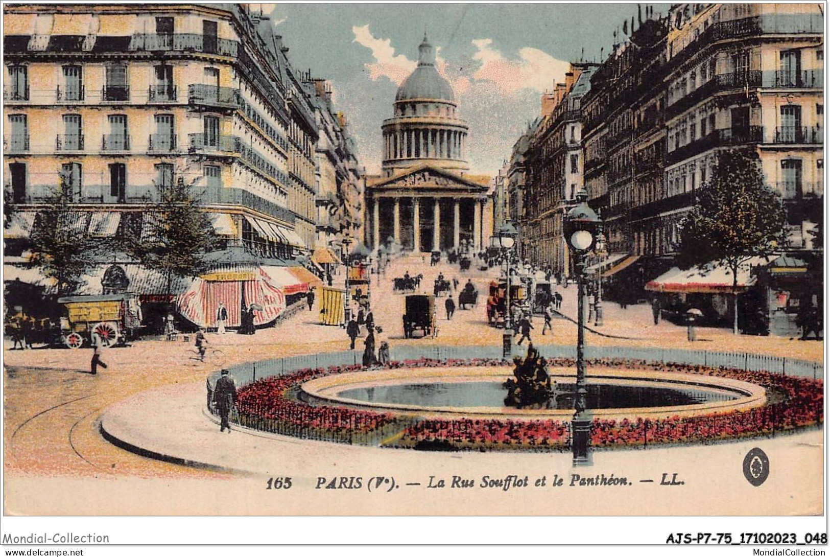 AJSP7-75-0632 - PARIS - La Rue Soufflot Et Le Panthéon - Pantheon