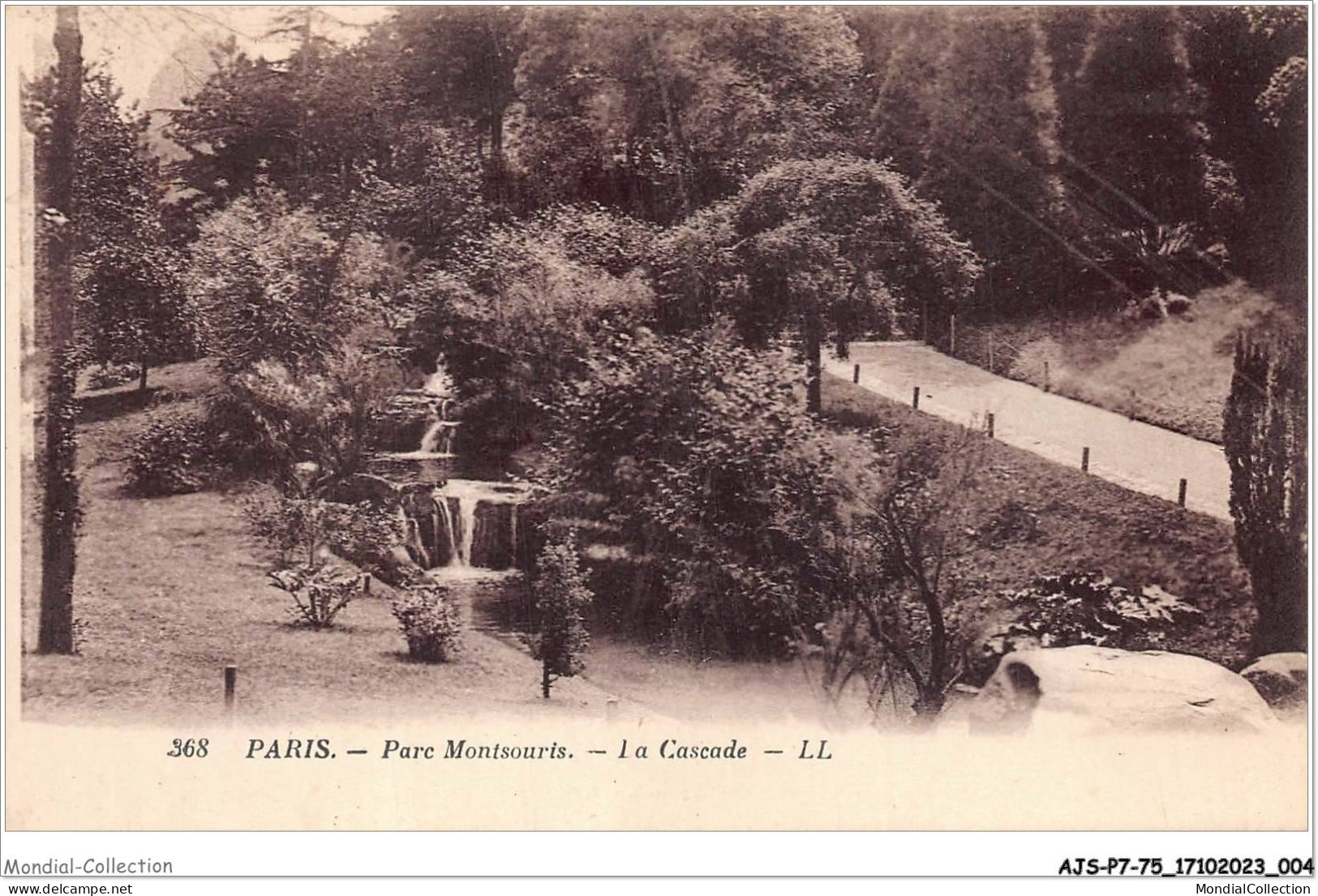 AJSP7-75-0610 - PARIS - Parc Montsouris - La Cascade - Parcs, Jardins
