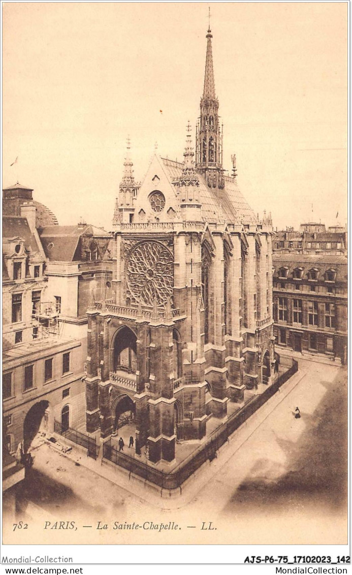 AJSP6-75-0578 - PARIS - La Sainte-chapelle - Churches