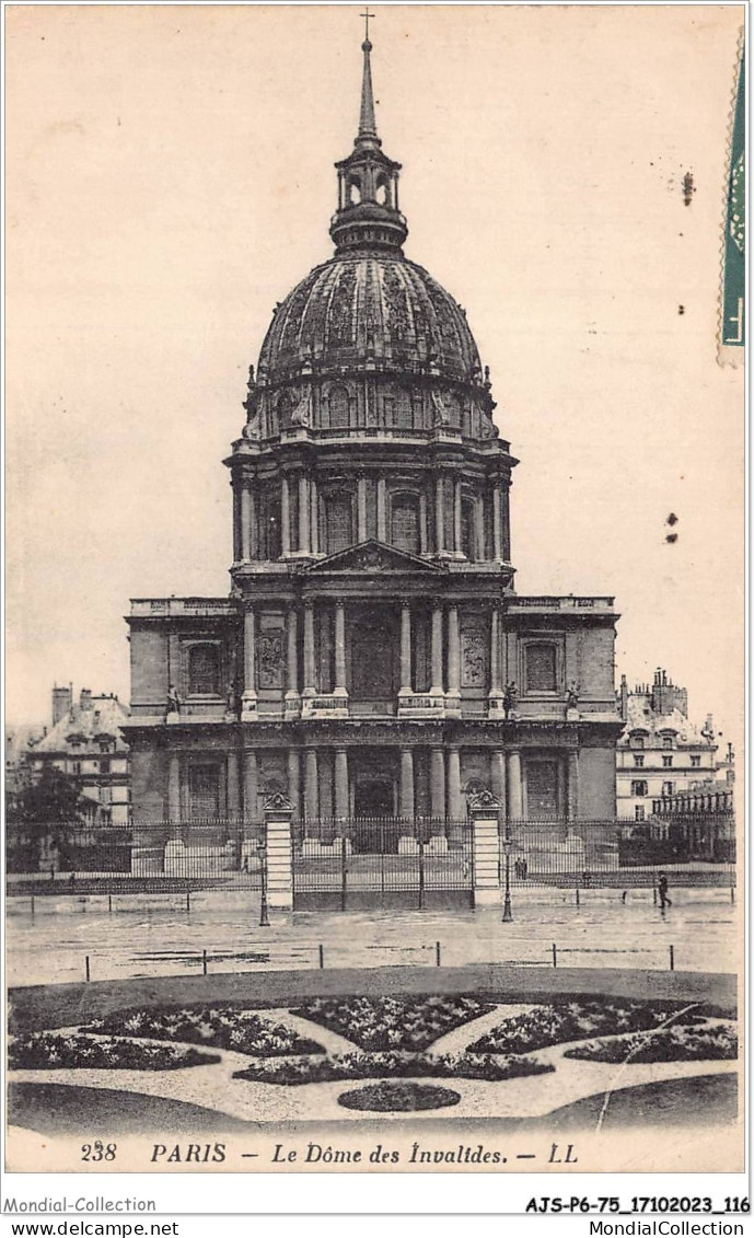 AJSP6-75-0565 - PARIS - Le Dôme Des Invalides - Places, Squares