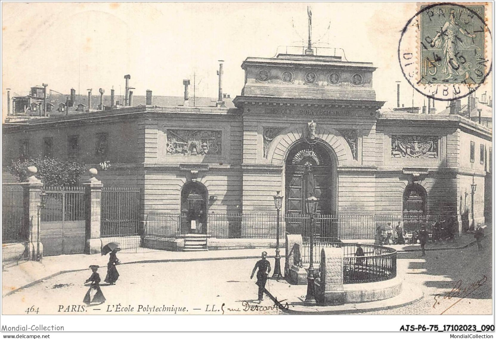 AJSP6-75-0552 - PARIS - L'école Polytechnique - Enseignement, Ecoles Et Universités