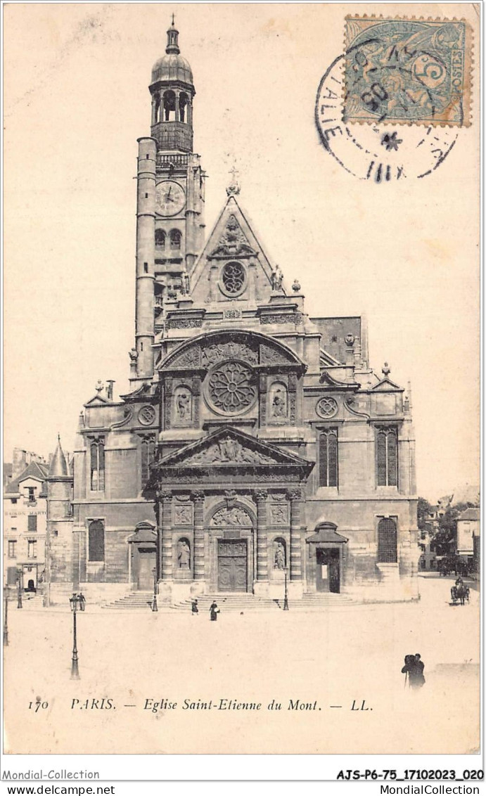 AJSP6-75-0517 - PARIS - église Saint-etienne Du Mont - Kirchen