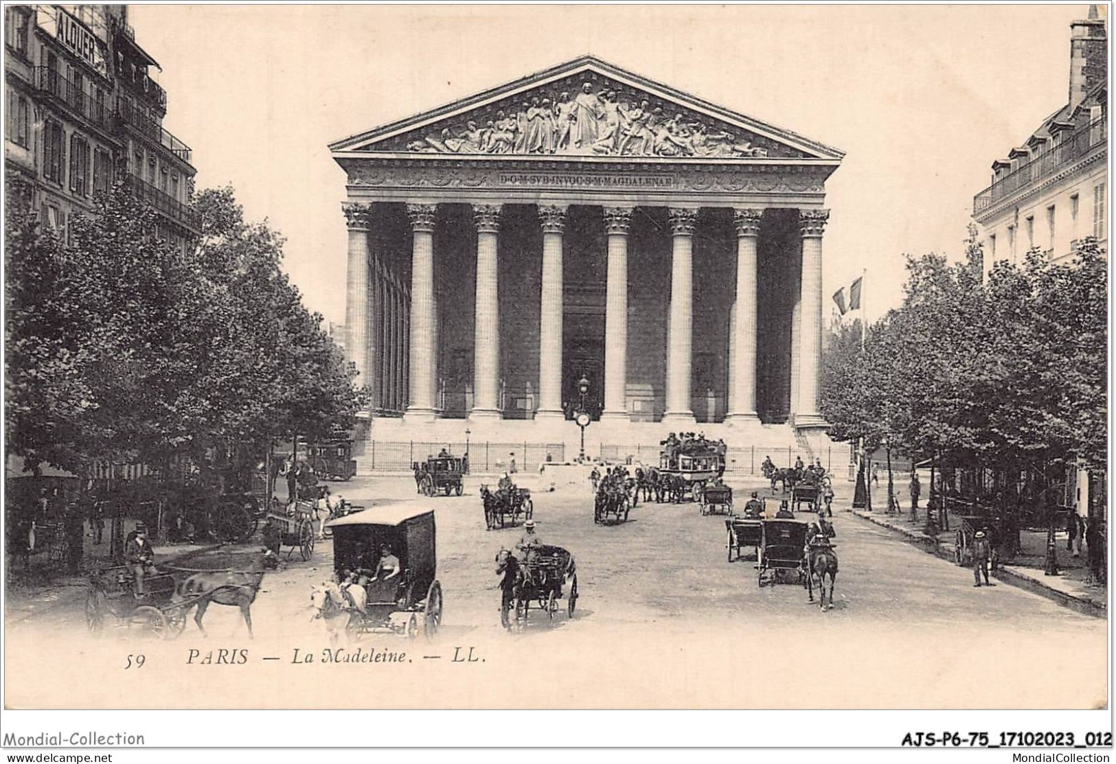 AJSP6-75-0513 - PARIS - La Madeleine - Churches