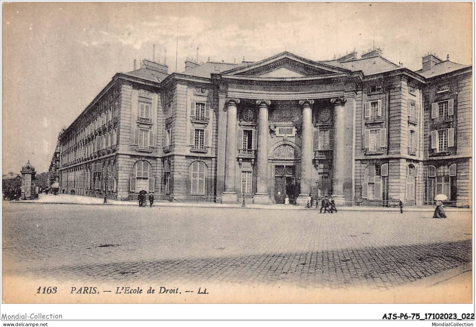 AJSP6-75-0518 - PARIS - L'école De Droit - Formación, Escuelas Y Universidades