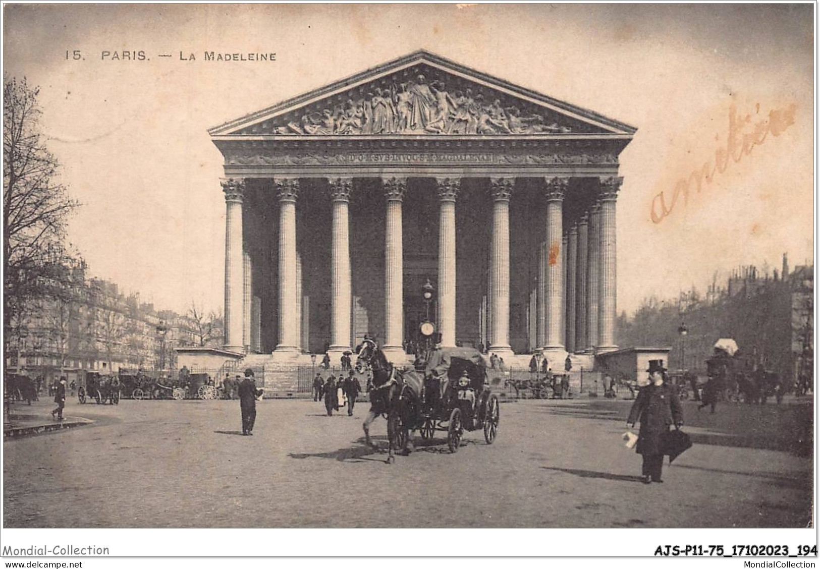 AJSP11-75-1115 - PARIS - La Madeleine  - Kerken