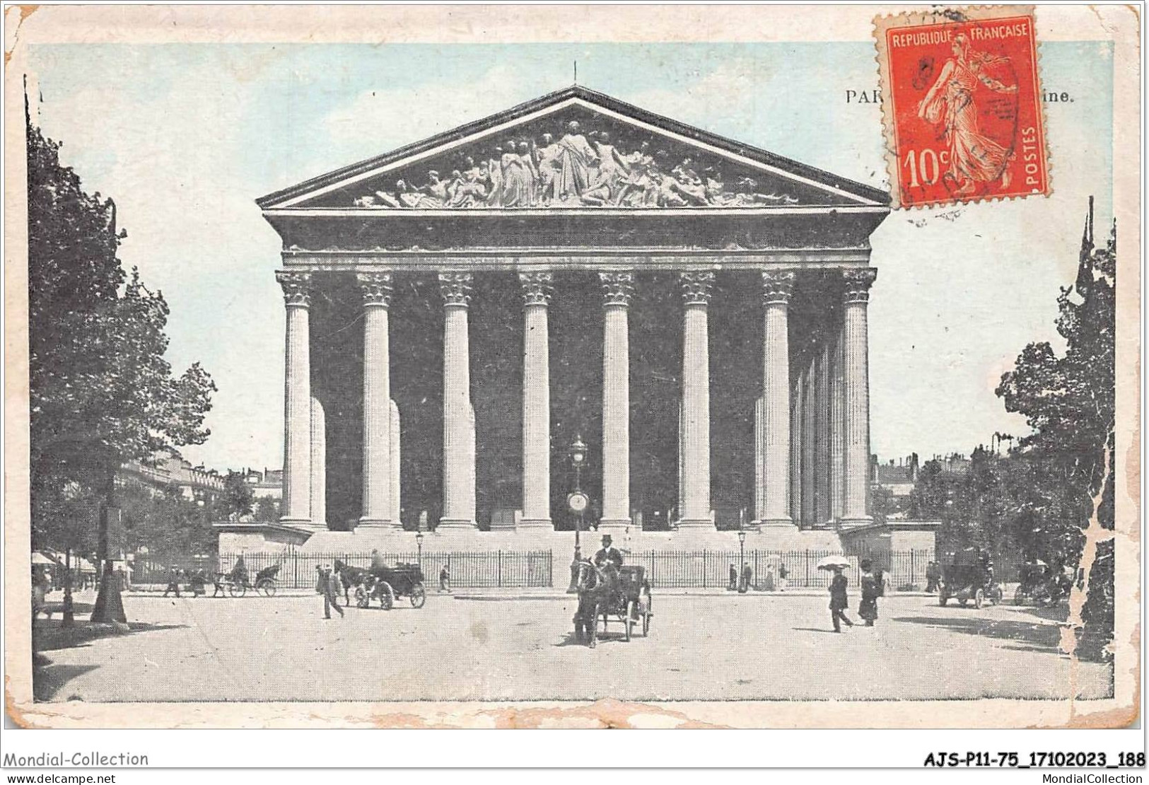 AJSP11-75-1112 - PARIS - La Madeleine  - Eglises