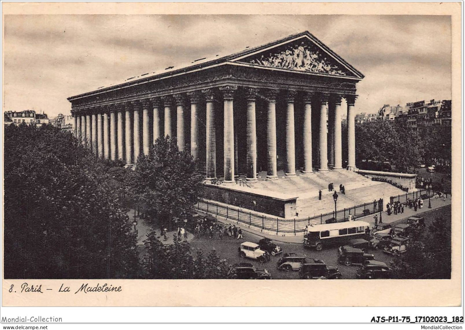 AJSP11-75-1109 - PARIS - La Madeleine  - Iglesias