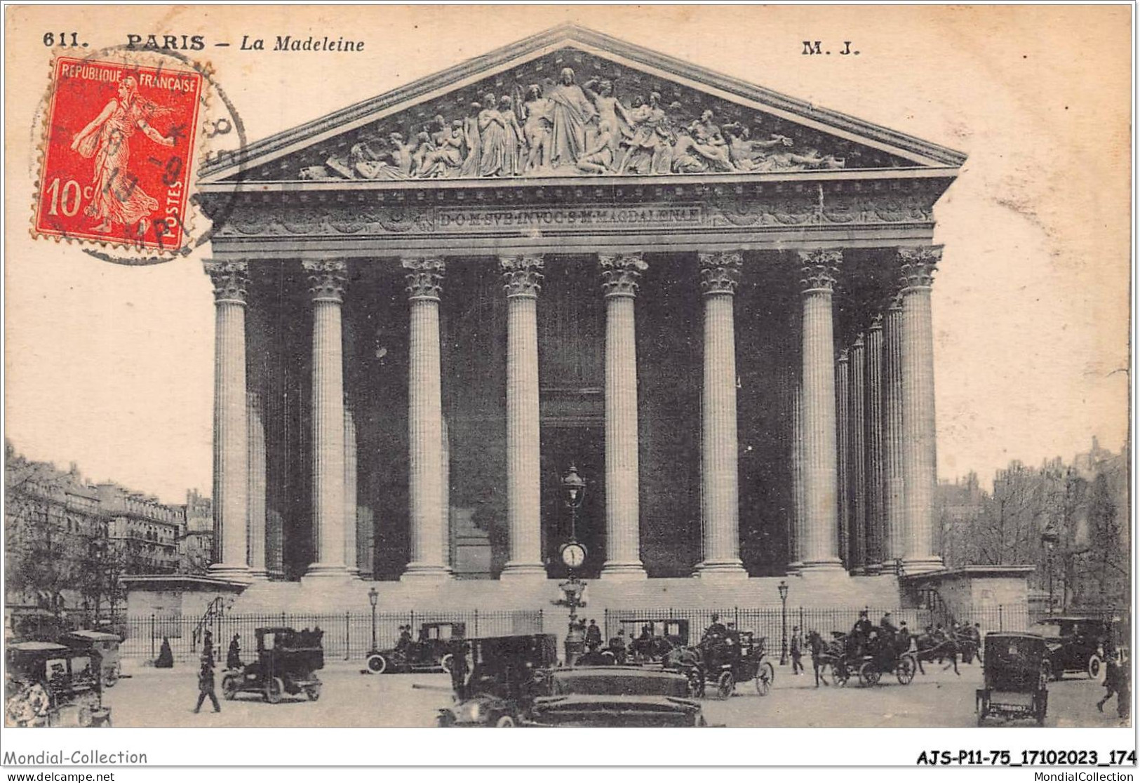 AJSP11-75-1105 - PARIS - La Madeleine - Kerken