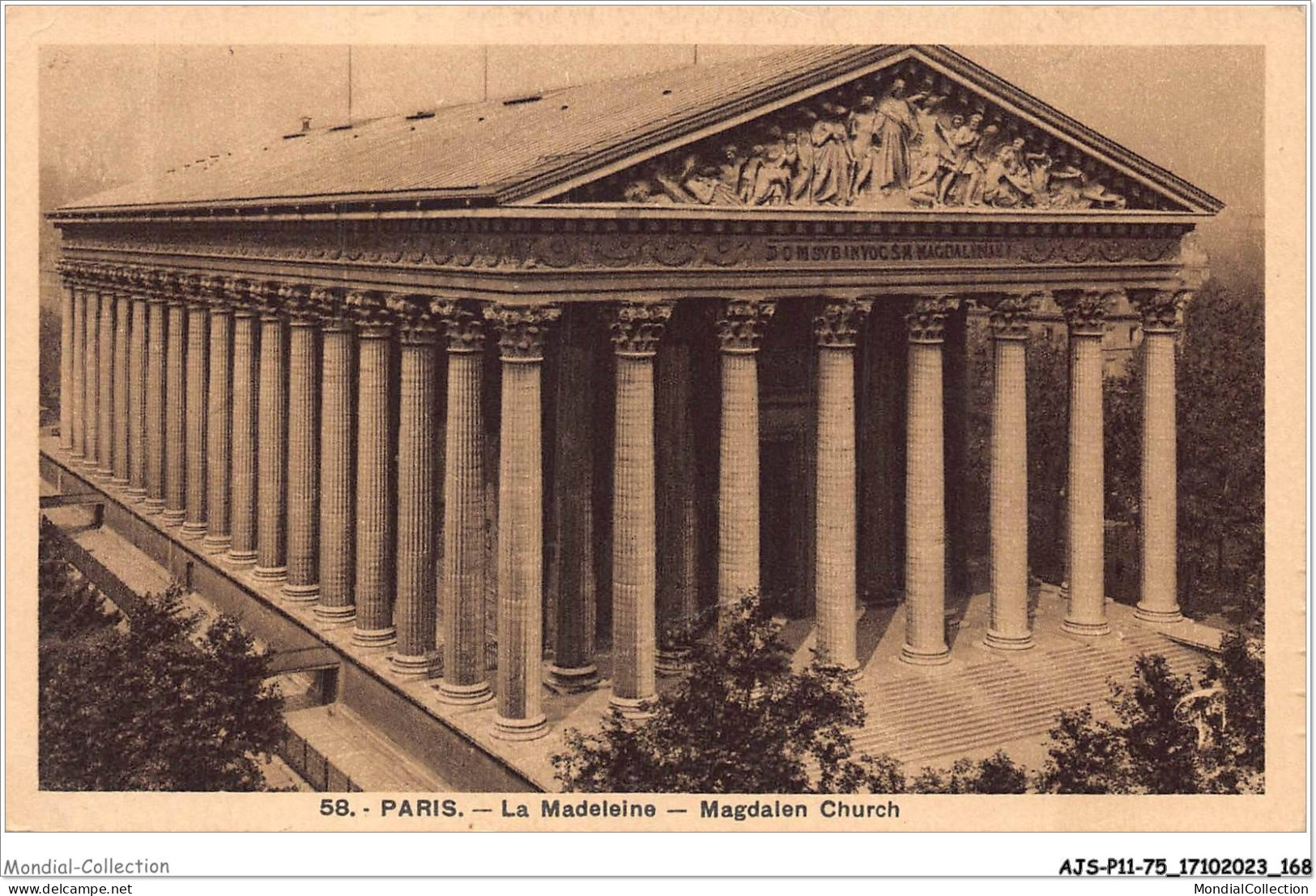 AJSP11-75-1102 - PARIS - La Madeleine - Kerken
