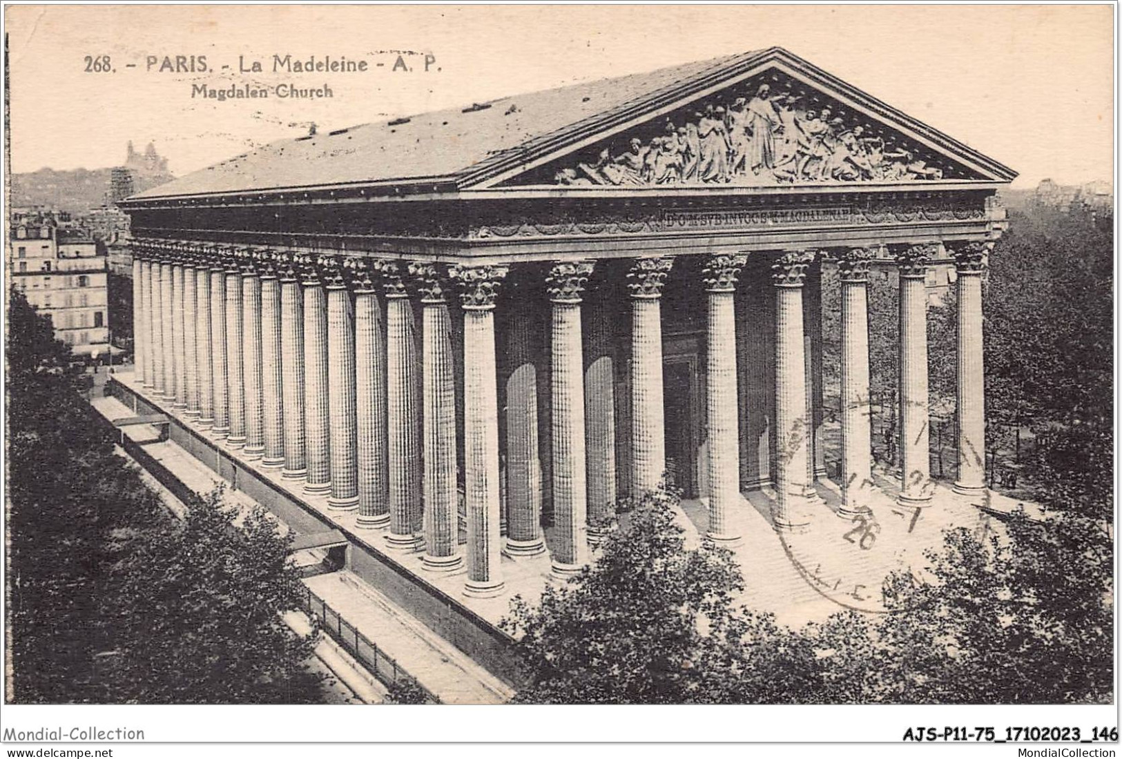 AJSP11-75-1091 - PARIS - La Madeleine  - Kirchen