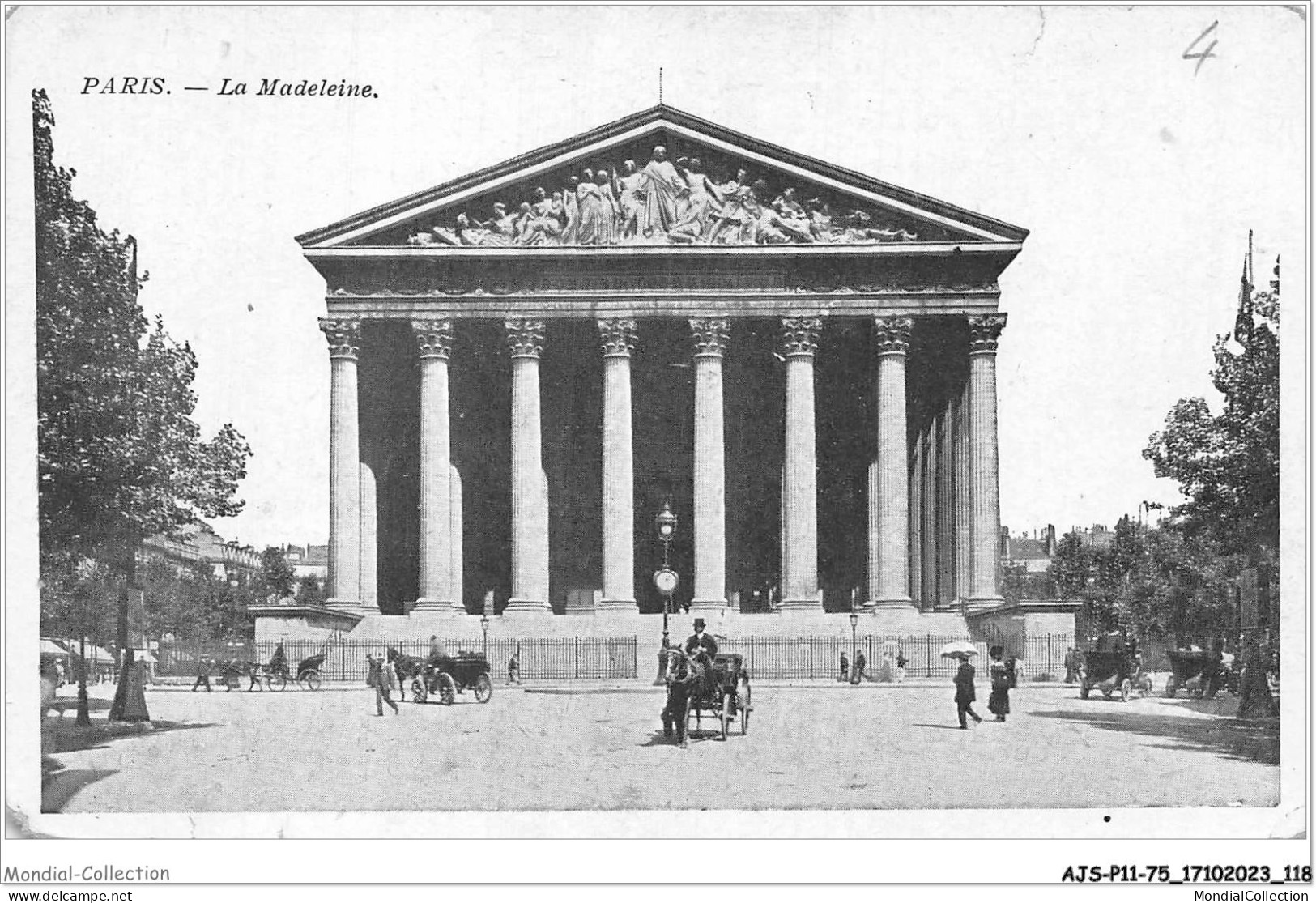 AJSP11-75-1077 - PARIS - La Madeleine  - Churches
