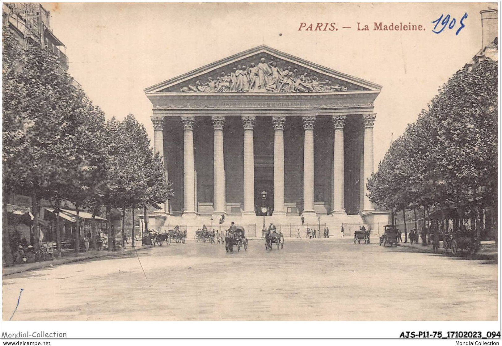 AJSP11-75-1065 - PARIS - La Madeleine - Kerken