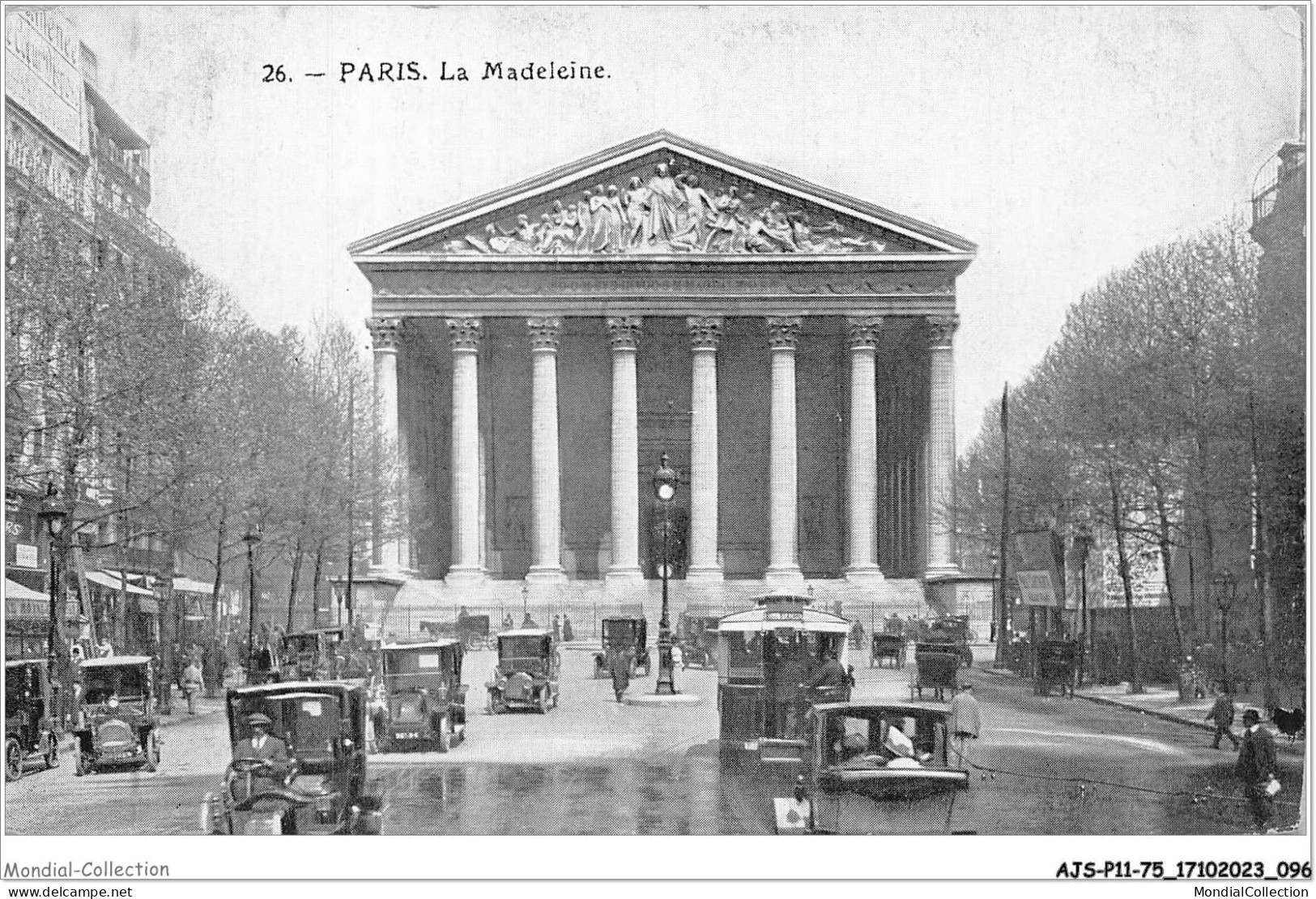 AJSP11-75-1066 - PARIS - La Madeleine - Kirchen