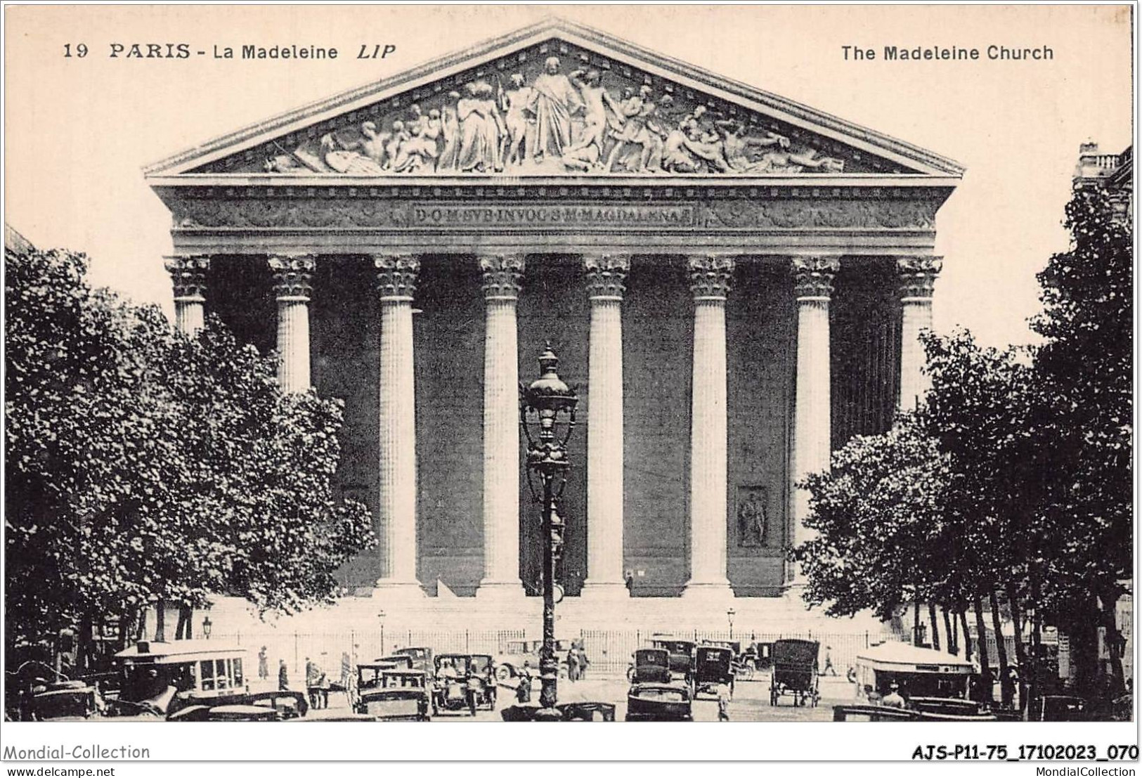 AJSP11-75-1053 - PARIS - La Madeleine  - Iglesias