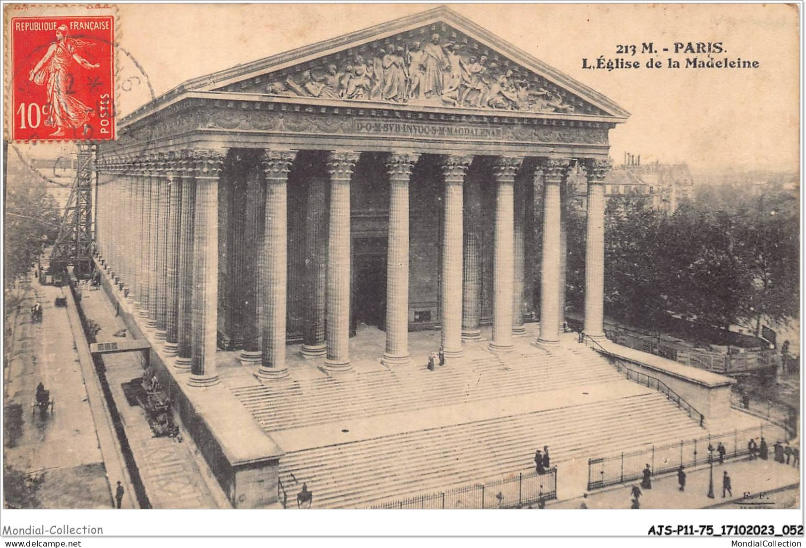 AJSP11-75-1044 - PARIS - L'église De La Madeleine - Iglesias