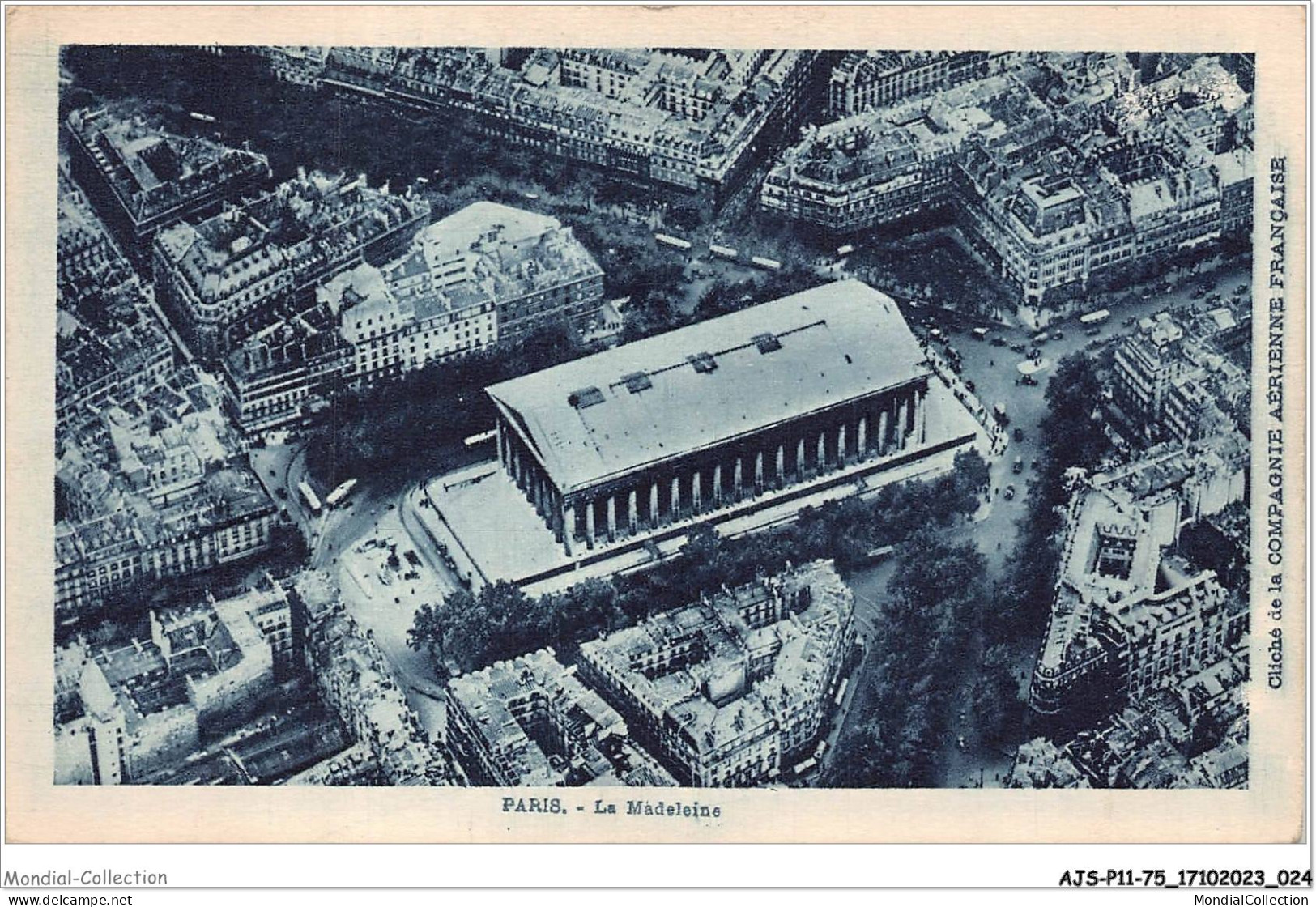 AJSP11-75-1030 - PARIS - La Madeleine  - Kirchen