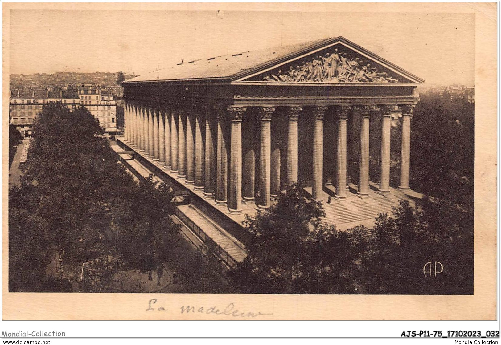 AJSP11-75-1034 - PARIS - La Madeleine  - Kerken