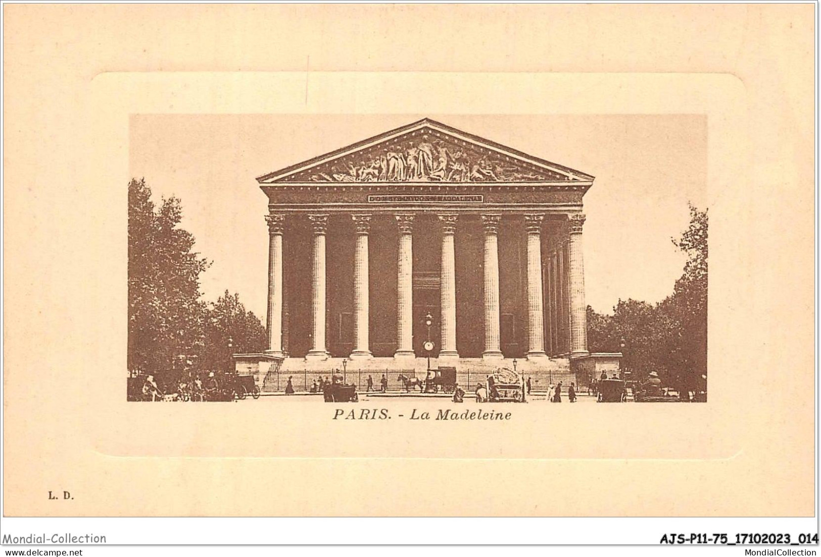 AJSP11-75-1025 - PARIS - La Madeleine  - Kerken
