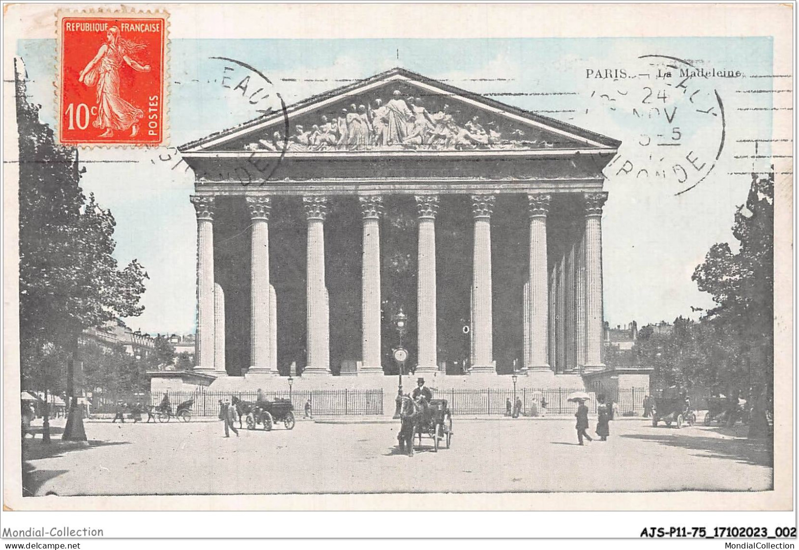 AJSP11-75-1019 - PARIS - La Madeleine  - Churches