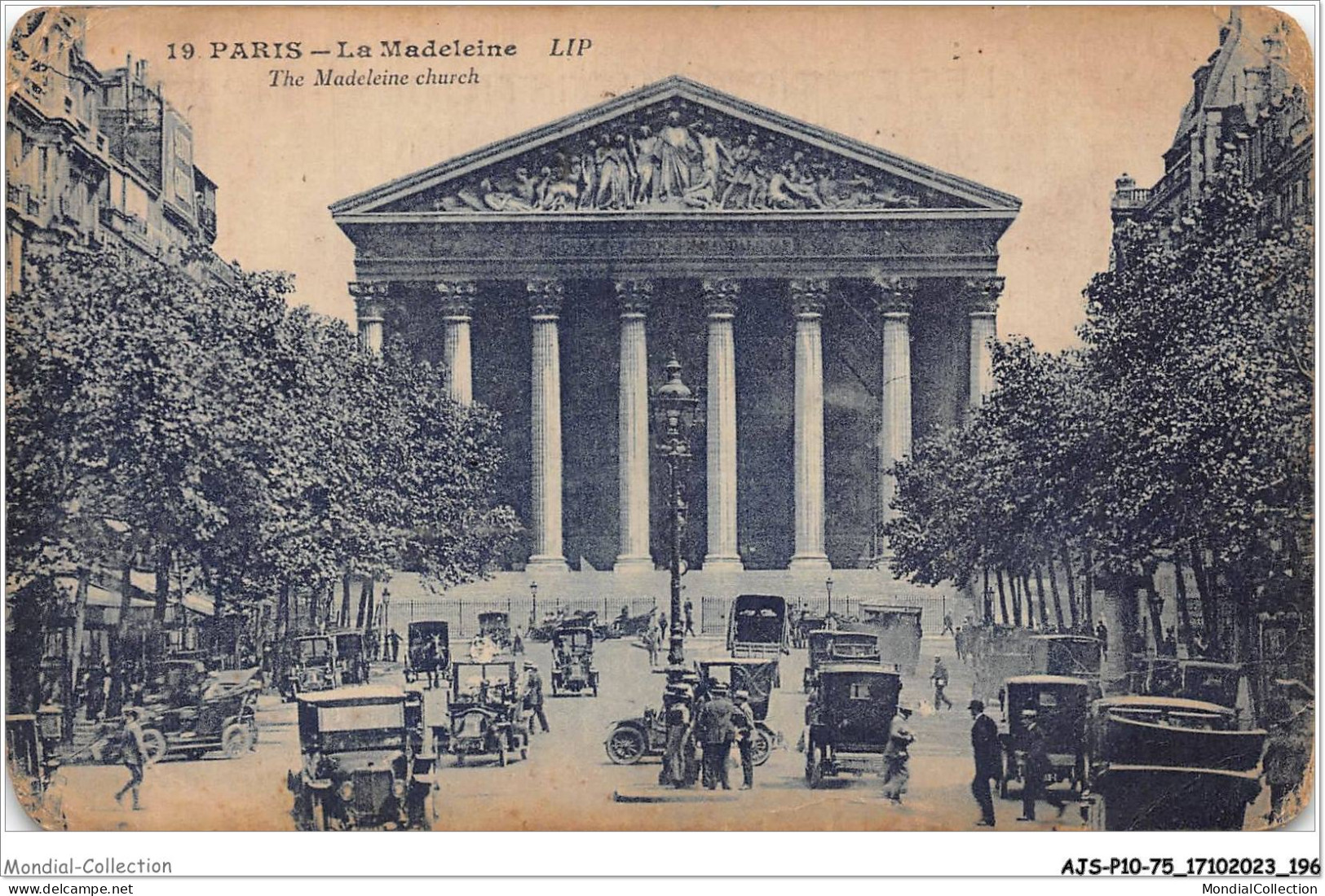 AJSP10-75-1010 - PARIS - La Madeleine - Eglises