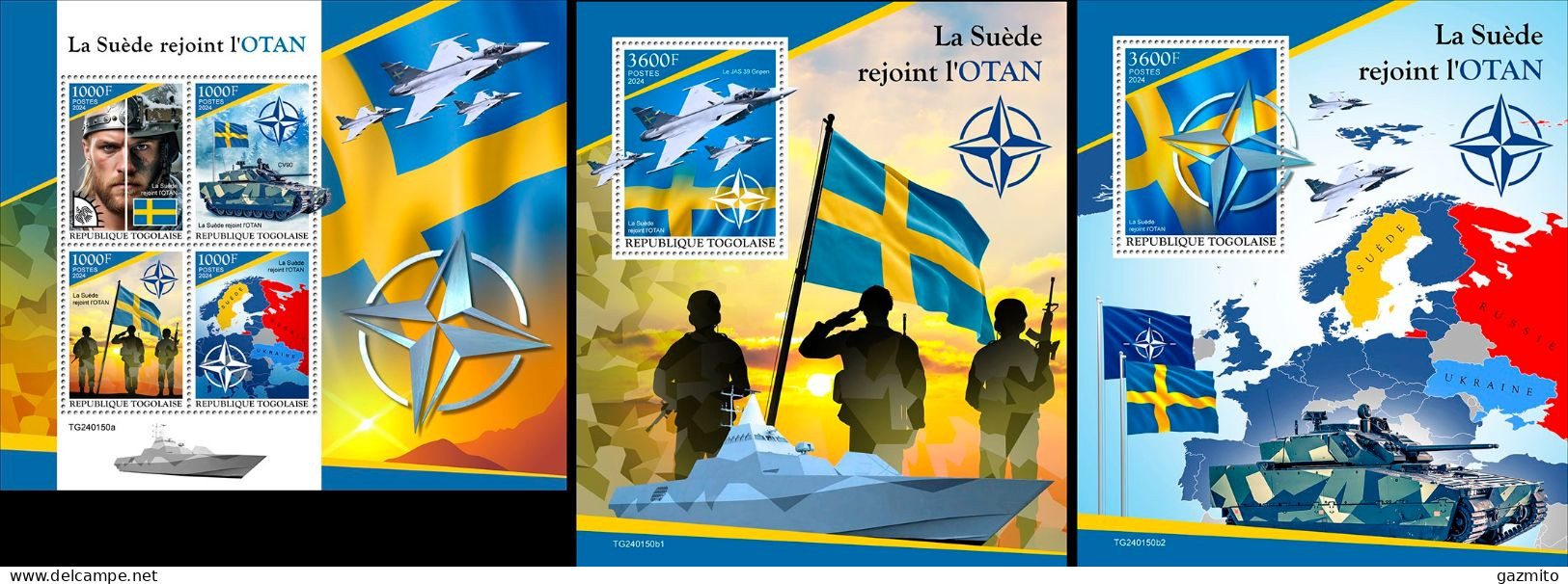 Togo 2023, Sweden Joins NATO, 4val In BF+2BF - OTAN