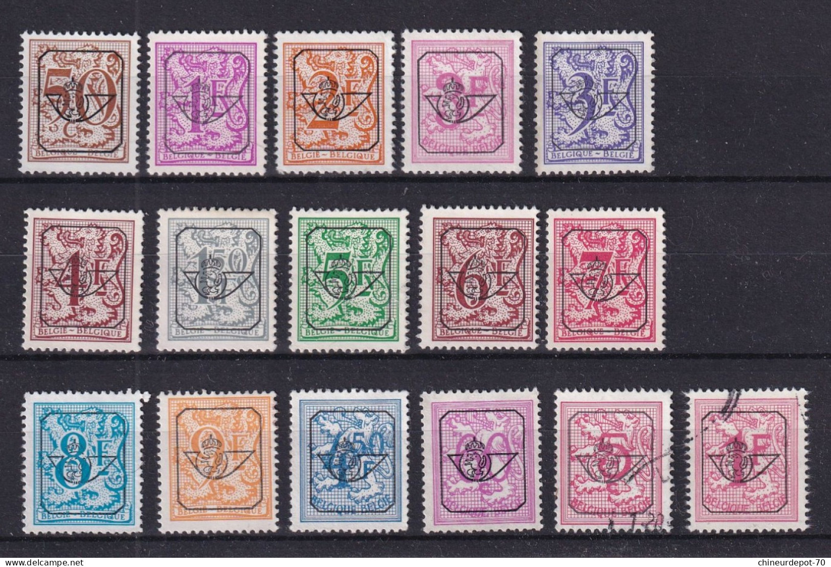 Timbres  Belgique België Belgiums - Altri & Non Classificati