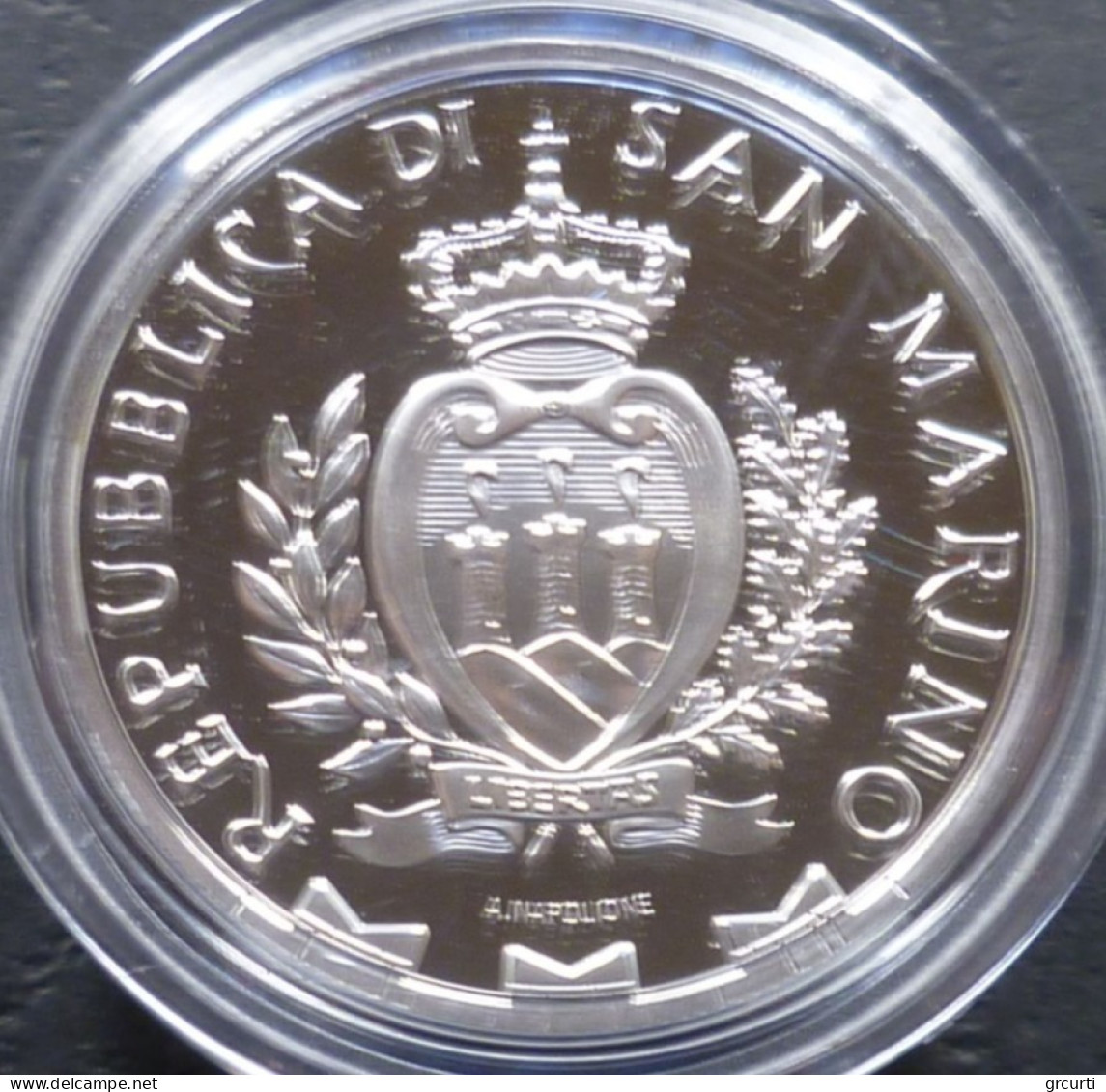 San Marino - 5 Euro 2018 - 250° Morte Del Canaletto - UC# 212 - San Marino