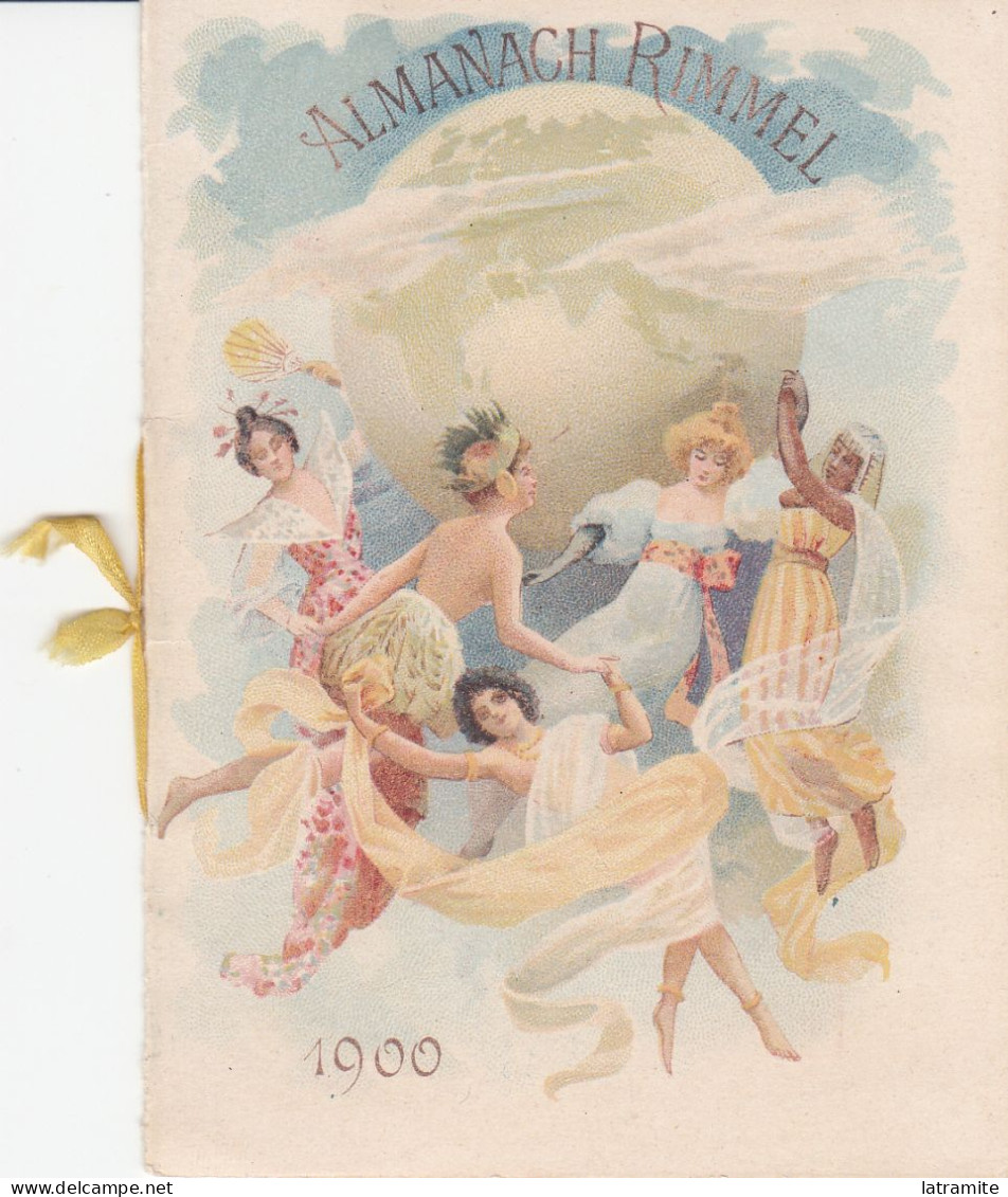 Calendarietto Francese RIMMEL 1900 - Kleinformat : ...-1900