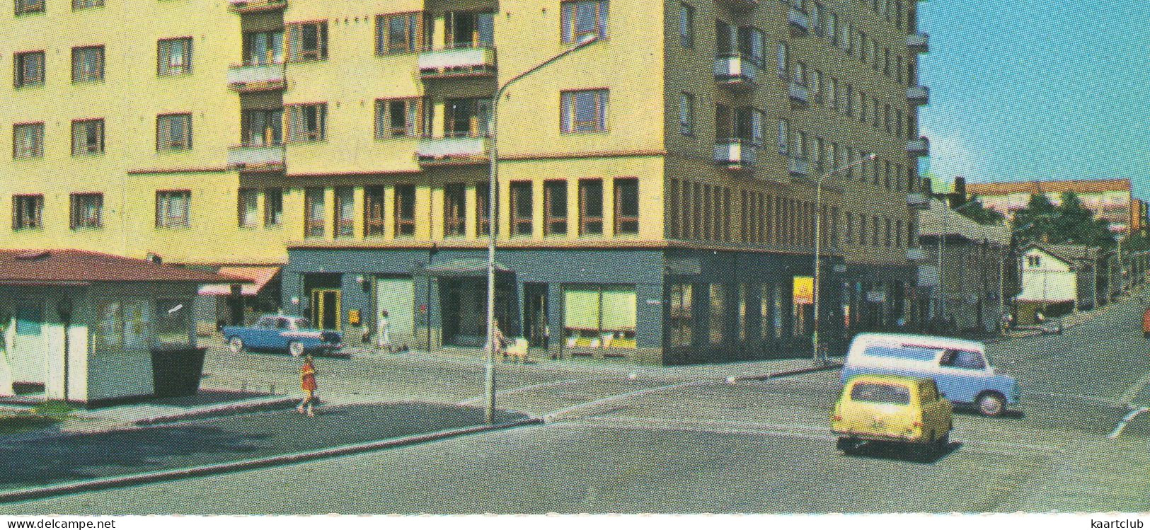Kotka: OPEL REKORD P2 CARaVAN, BEDFORD CAV - Hotelli 'Meritoni' - (Finland) - PKW