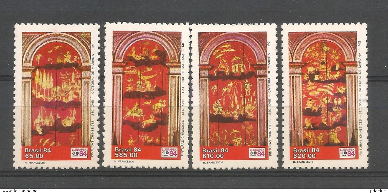 Brasil 1984 Lubrapex Philatelic Exhibition Y.T. 1662/1665 ** - Unused Stamps