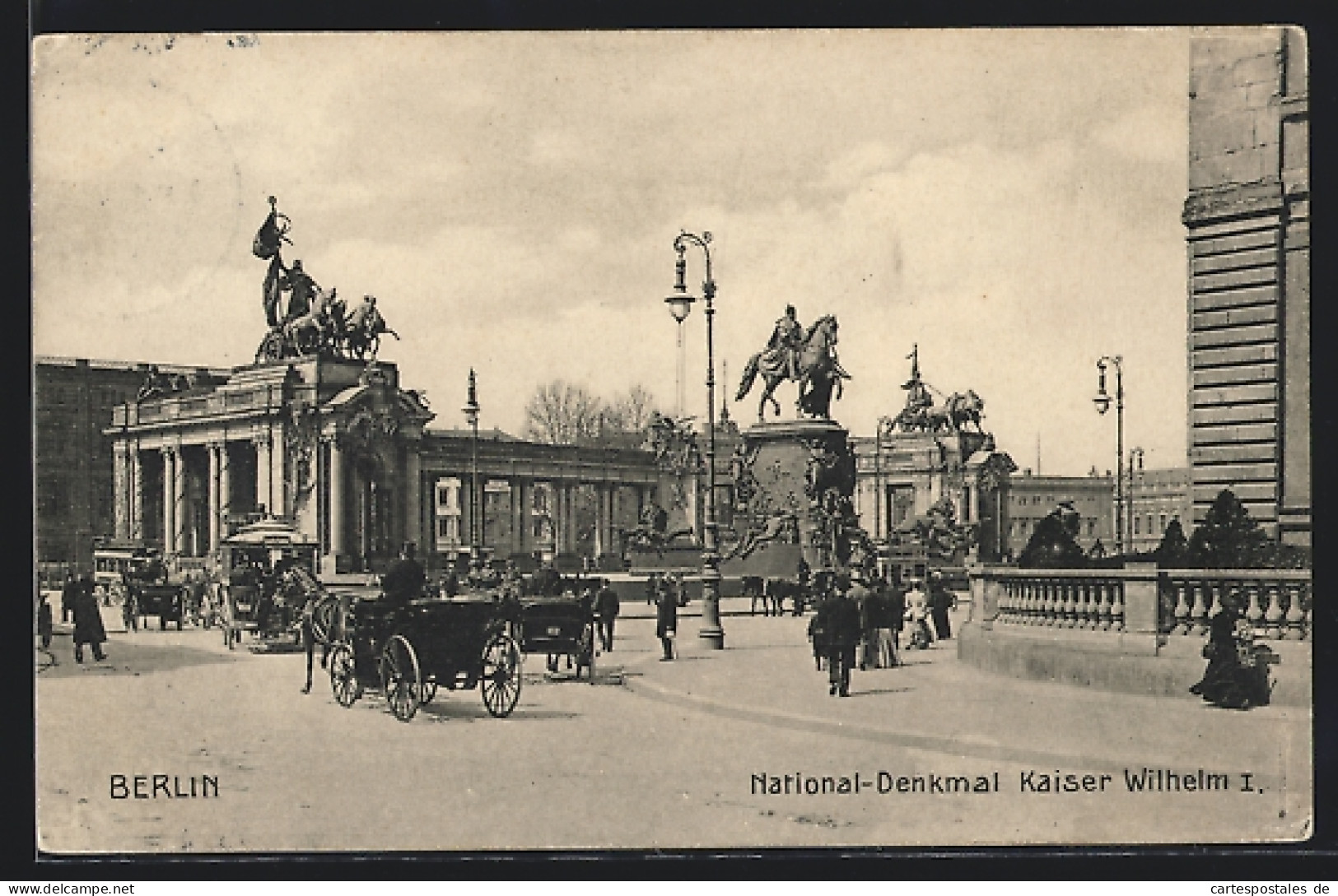 AK Berlin, Nationaldenkmal Kaiser Wilhelm I.  - Mitte