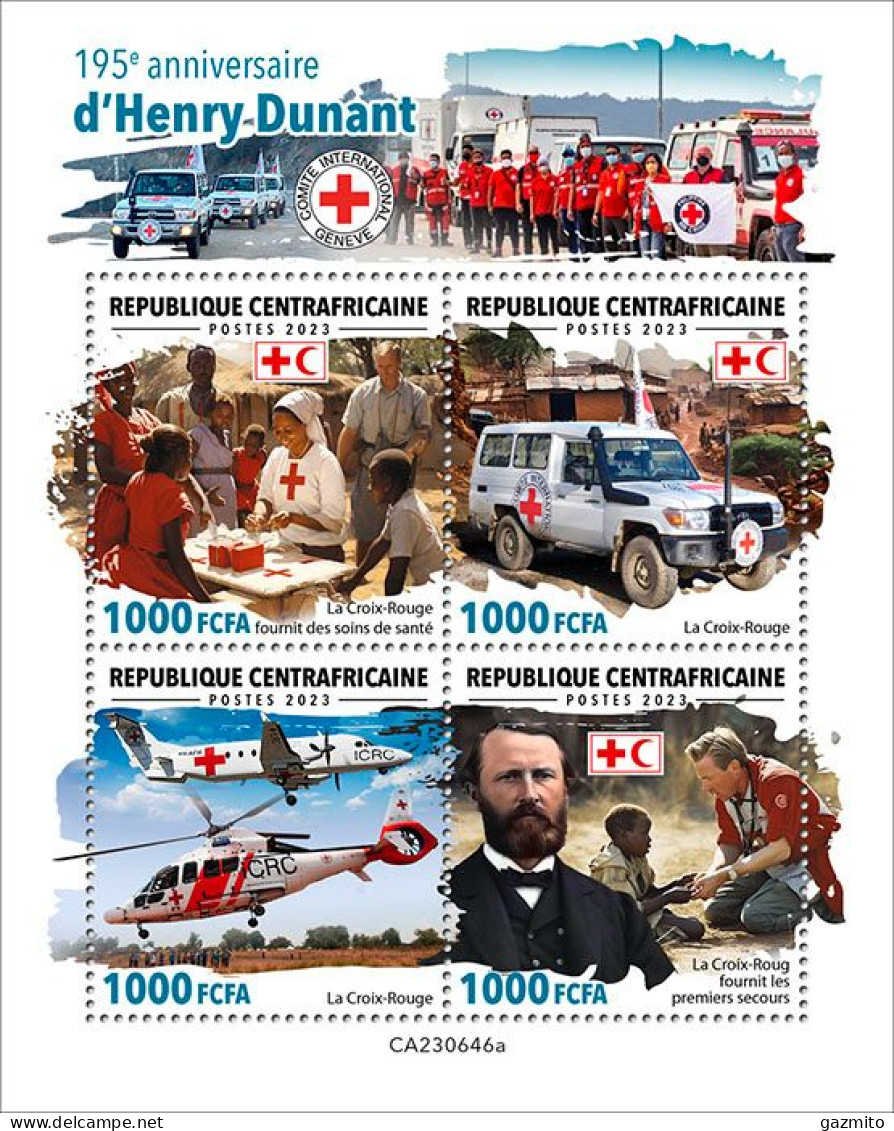 Centrafrica 2023, Red Cross, Dunant, Cars, Helicopter, BF - Helicópteros