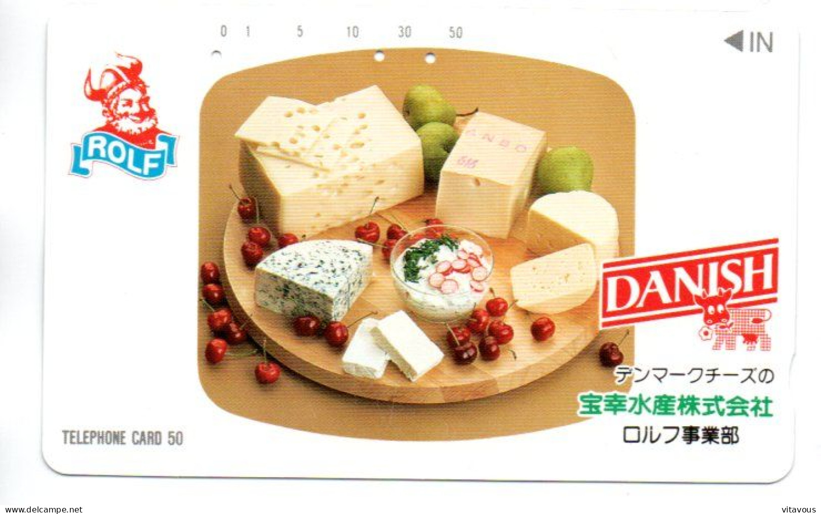 Crème Fromage Cream Cheese Télécarte Japon Phonecard (K 373) - Giappone