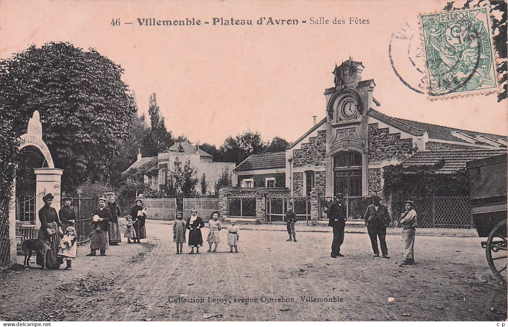 Villemonble - Plateau D'Avron - Salle Des Fetes   - CPA °J - Other & Unclassified