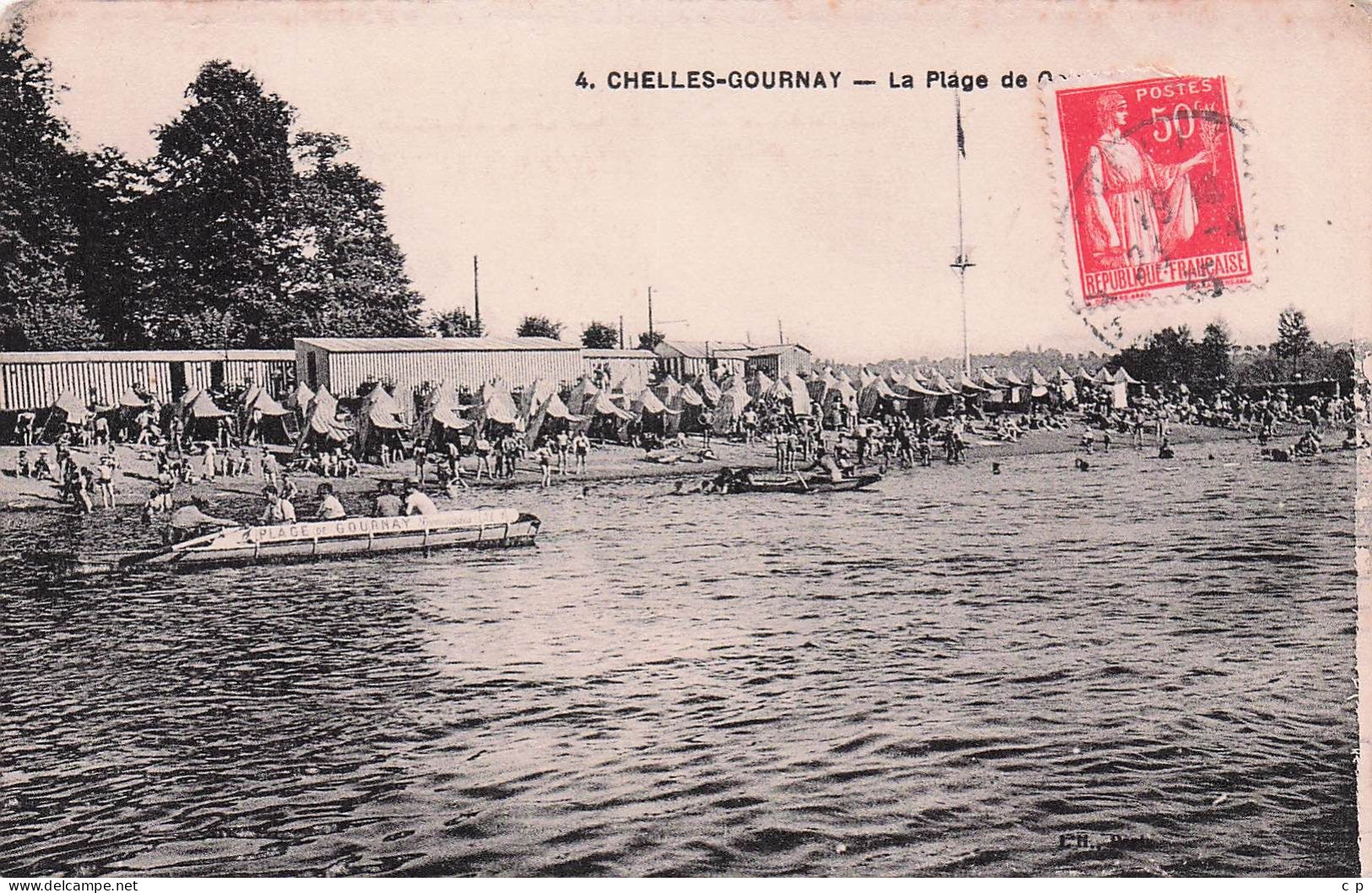 Gournay - Chelles - Plage   - CPA °J - Gournay Sur Marne