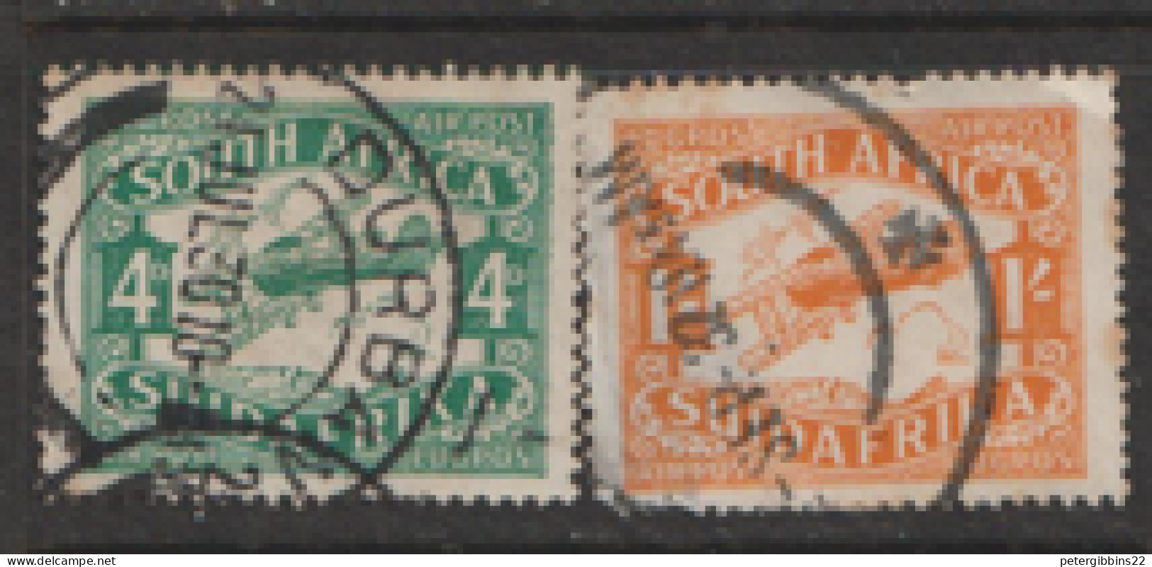 South Africa 1929  SG   40-1 Air Fine Used - Used Stamps