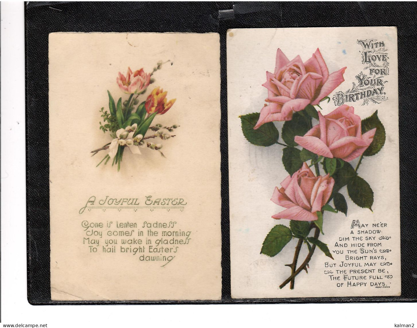 16691 - LOTTO DI 10 CARDS VIAGGIATE INGLESI CON ESPRESSIONI AUGURALI - Sammlungen & Sammellose