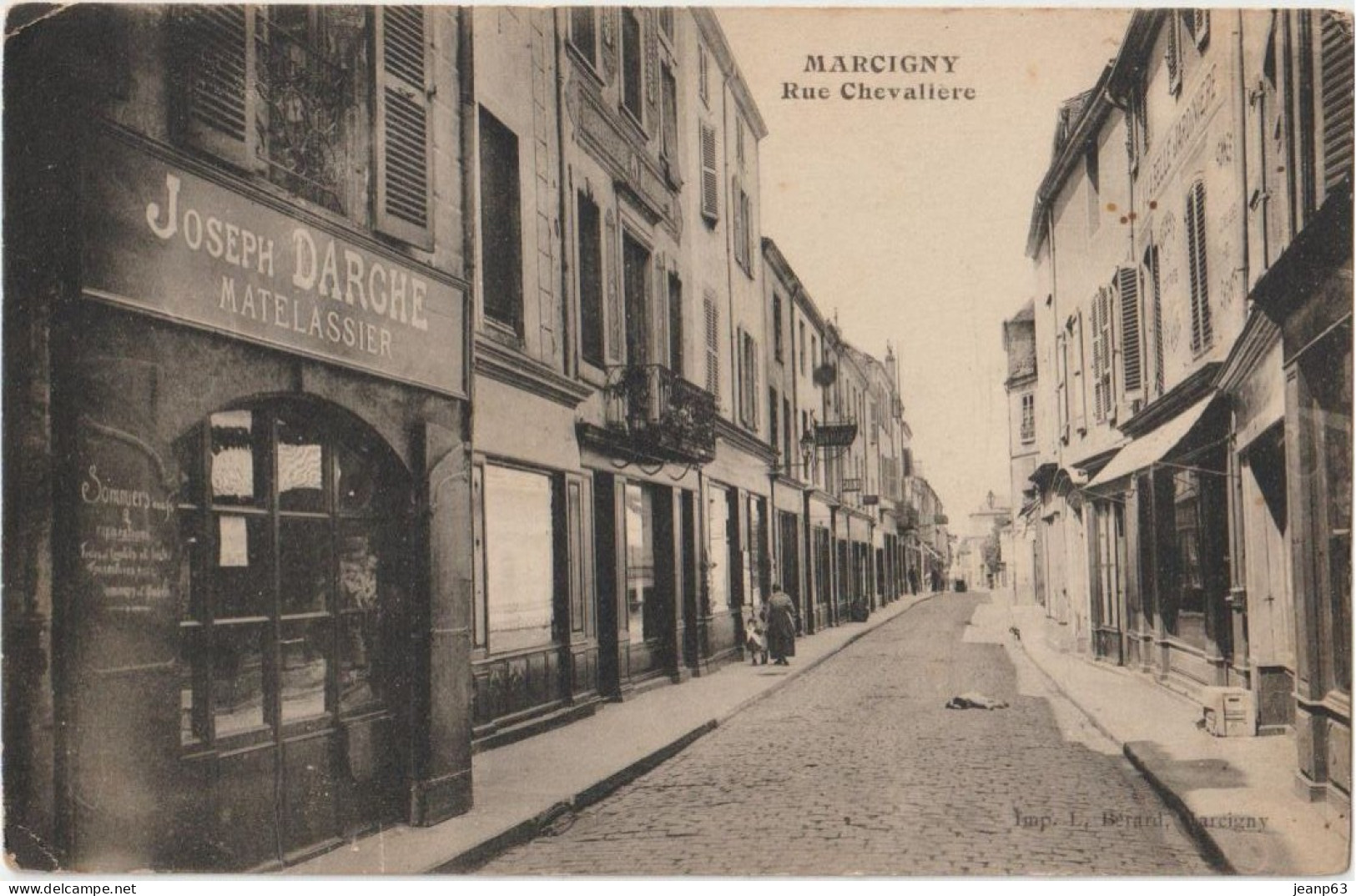 MARCIGNY  Rue Chevalière - Other & Unclassified