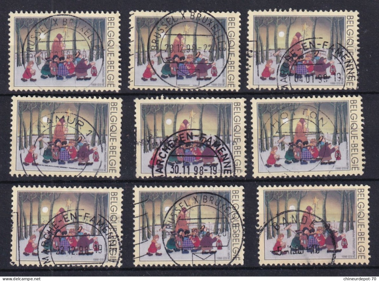 Timbres  Belgique België Belgiums - Otros & Sin Clasificación