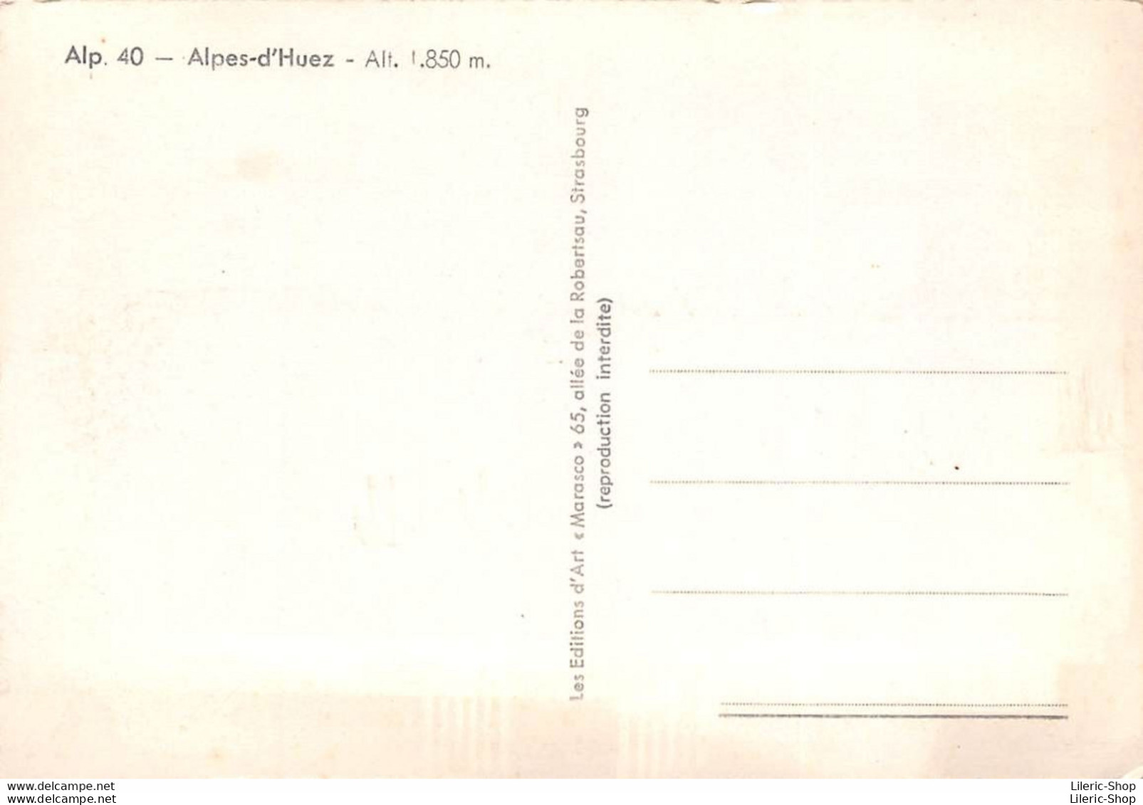 [38]  Alp. 40 - Alpes-d 'Huez - Hôtel Eclose - Automobiles Cpsm GF ± 1950 ( ͡♥ ͜ʖ ͡♥) ♥ - Sonstige & Ohne Zuordnung