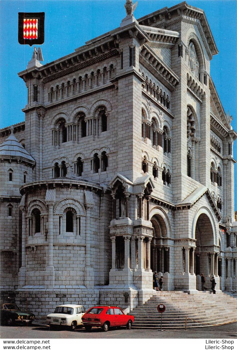 PRINCIPAUTE DE MONACO La Cathédrale - Automobiles R8 Major - Fiat 127 Cpm GF  ( ͡♥ ͜ʖ ͡♥) ♥ - Saint Nicholas Cathedral
