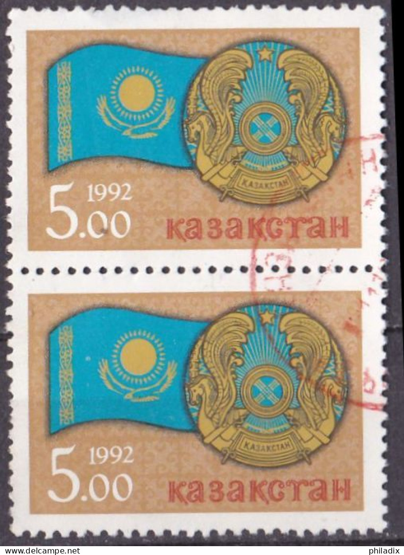 Kasachstan Marke Von 1992 O/used (A5-13) - Kasachstan