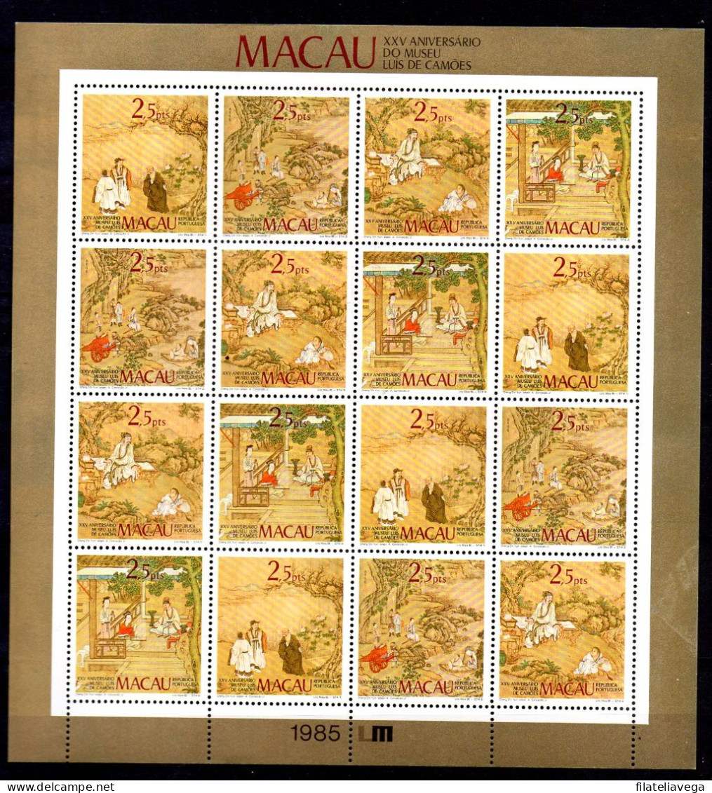 China - Macao Minipliego Nº Michel 536/39 ** Valor Catalogo 700.0€ - Unused Stamps